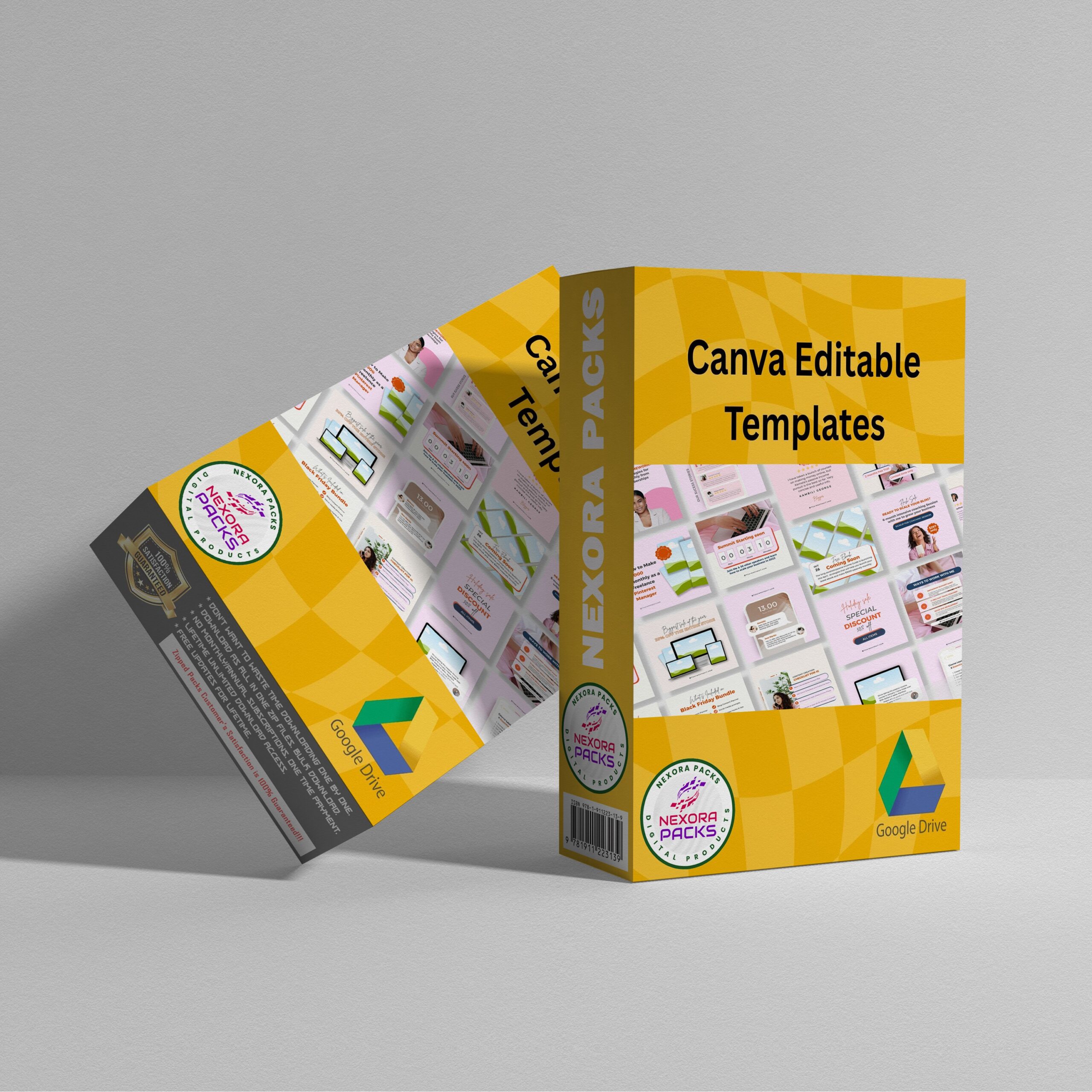 CANVA EDITABLE TEMPLATE PACK